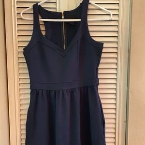 Cynthia Rowley Navy Blue Dress